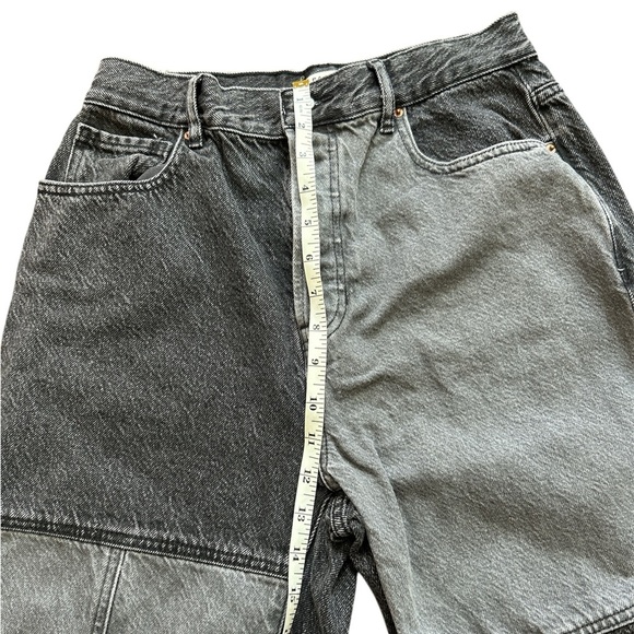 PacSun Two Panel High Waisted Straight Leg Jeans - Picture 4 of 9